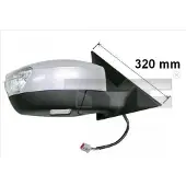 BLIC Buitenspiegel 310-0123 TYC voor o.a. FORD