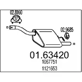 MTS 01.63420 Einddemper