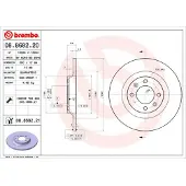 Brembo Remschijf 08.8682.21
