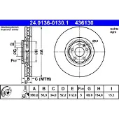 Ate Remschijf 24.0136-0130.1