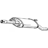 Bosal 279-653 Einddemper