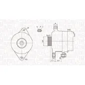MAGNETI MARELLI 063731893010 Dynamo / Alternator