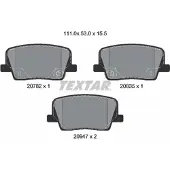 Textar Remblokset 2078201, achter