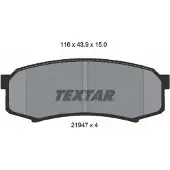 Textar Remblokset 2194701, achter