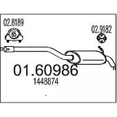 MTS 01.60986 Einddemper