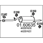 MTS 01.60635 Einddemper