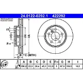 Ate Remschijf 24.0122-0292.1