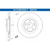 Ate 24.0128-0332.1 Remschijf