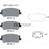 Textar 2615701 Remblokken