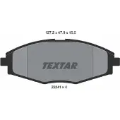 Textar Remblokset 2324102, voor