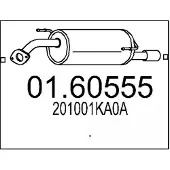 MTS 01.60555 Einddemper