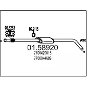 MTS Middendemper 01.58920