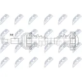 NTY NPW-PS-013 Aandrijfas