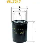WIX FILTERS WL7217 Oliefilter