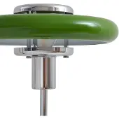 LINDBY Tafellampe , Branford, Groen, Woonkamer, Metaal, Vintage / Retro
