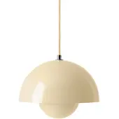 &tradition Hanglampe &Tradition, Flowerpot VP1, dimbare, Beige, Woonkamer, Metaal, Designer