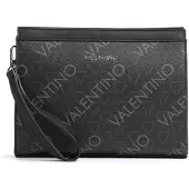 Valentino Toilettas Zefir Soft Cosmetic Case Nero / Multicolor Donkergrijs