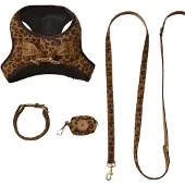 Vertbaudet Hondenwandeling set: harnas + riem + halsband