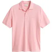 Gant Polo Men 2 Tone SS Polo Washed Pink-XXXL