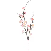 Easyplants | Kunsttak Prunus 78 cm roze | Zijde | Nepbloemen | roze | Onderhoudsvrij | Kant-en-klaar