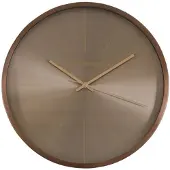 Decostar Wandklok copper 35x35x4cm brons