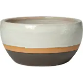 Intratuin Plantenschaal Evi Crème / Donkerbruin D 24 H 12 Cm