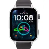 Savefamily Silicone Savewatch Plus 2 Smartwatch Wit,Zwart Kinderen