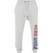Ecko unltd. Broek 'Grande' blauw / grijs / rood