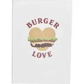 Mister tee - Burger Love 2-Pack Schrift - Zwart/Wit
