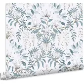 Graham & Brown Parterre Behang - Bloemen - 10mx52cm - Blauw