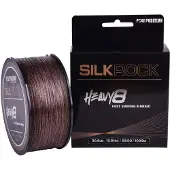 Pole Position Silkrock Heavy8 1000 M Braided Line Goud 0.300 mm