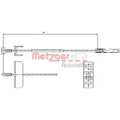 METZGER 11.6803 Handremkabel