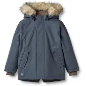 Wheat Winterjas 'Kasper' navy / lichtbruin