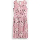 Bonprix Luchtige mesh jurk met all-over print 170