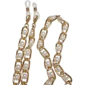 Urban Classics Ketting goud / parelwit
