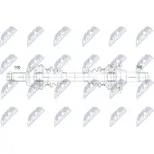 NTY NPW-BM-230 Aandrijfas