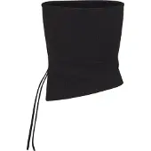 Urban Classics - Waffle Pique Bandeau Mouwloze top - 4XL - Zwart