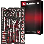 Einhell Stecknuss & Ratschen-Set 60-tlg. Einleger Pad Inlegstuk 60-delig