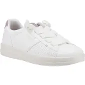 HeyDude Karina Duo Classic Dames Sneakers Van Polyurethaan In Het Wit