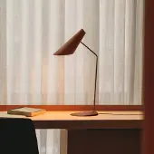 Vibia Tafellamp I.Cono, dimbaar, bruin / roest, Woon-/ Eetkamer, Kunststof, Design, Tafellamp