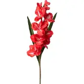 Intratuin Kunstbloem Gladiool Rood H 102 Cm