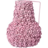 Intratuin Vaas Wooler Violet D 18 H 22 Cm