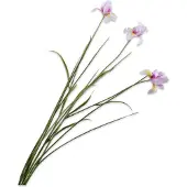 Silk-ka Kunstbloem Iris Paars H 71 Cm