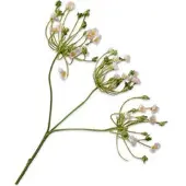 Silk-ka Kunstbloem Dille Crème H 83 Cm