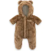 Corolle poppenkostuum bruin berenpakje 36cm zachte onesie.