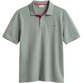 Gant Shirt grijs / donkerroze