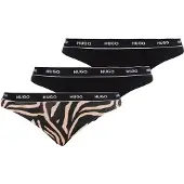 HUGO String beige / zwart