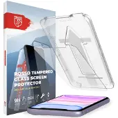 Rosso Screen Protector Geschikt voor Apple iPhone 11 / iPhone XR | Gehard Glas | Case Friendly | Met Installatietray | Eenvoudige montage
