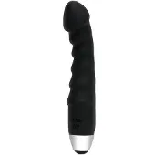 Rimba Palma Semi-Realistische Vibrator 18 cm – Zwart