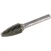 Tameson 12mm Hardmetalen Freesstift (Rbf Vorm F Rondboog)